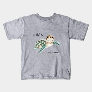 Turtle-oo! Kids T-Shirt